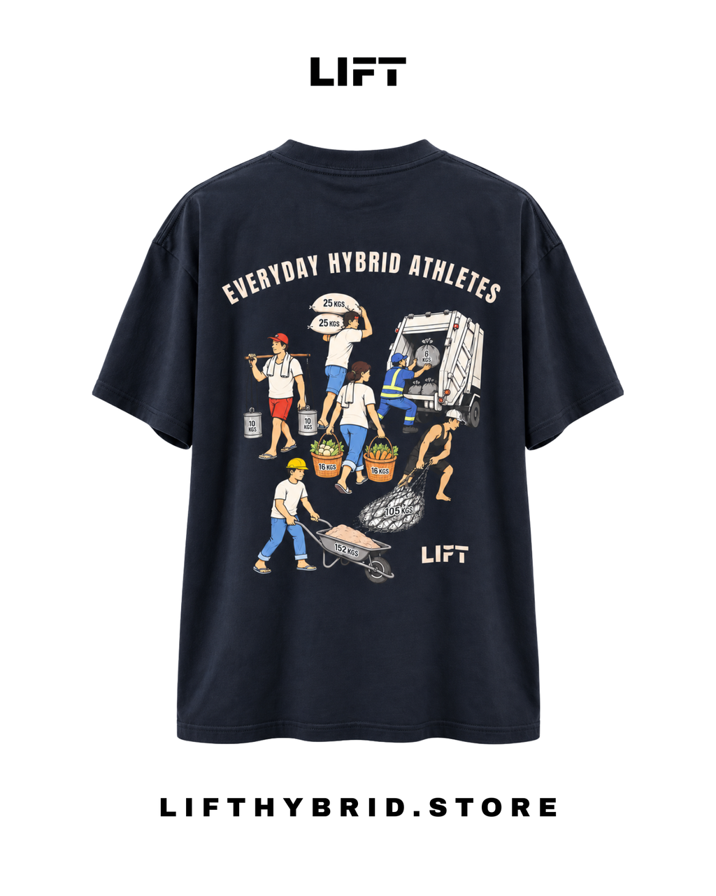 The LIFT Everyday Hybrid Athlete Shirt