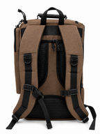 The LIFT Hades Pro 45L Backpack in Sandbag Brown