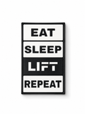 [Exclusive] Eat Sleep LIFT Repeat Patch