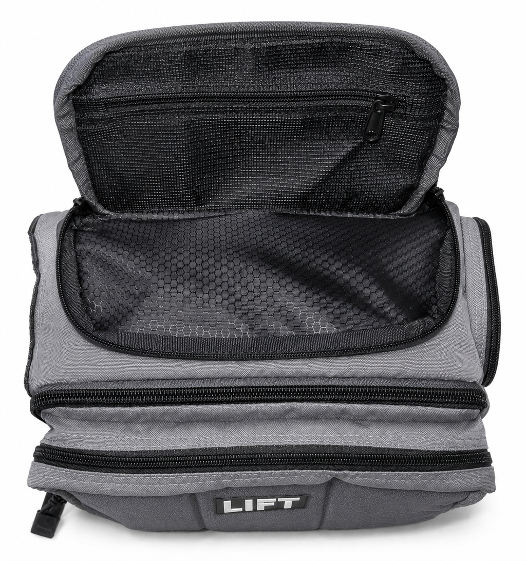 The LIFT Hades Pro 45L Backpack in Concrete Gray