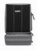 The LIFT Hades Pro 45L Backpack in Concrete Gray