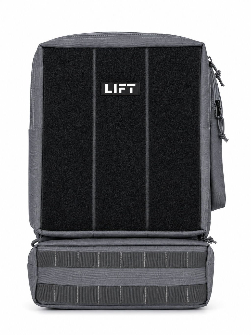 The LIFT Hades Pro 45L Backpack in Concrete Gray