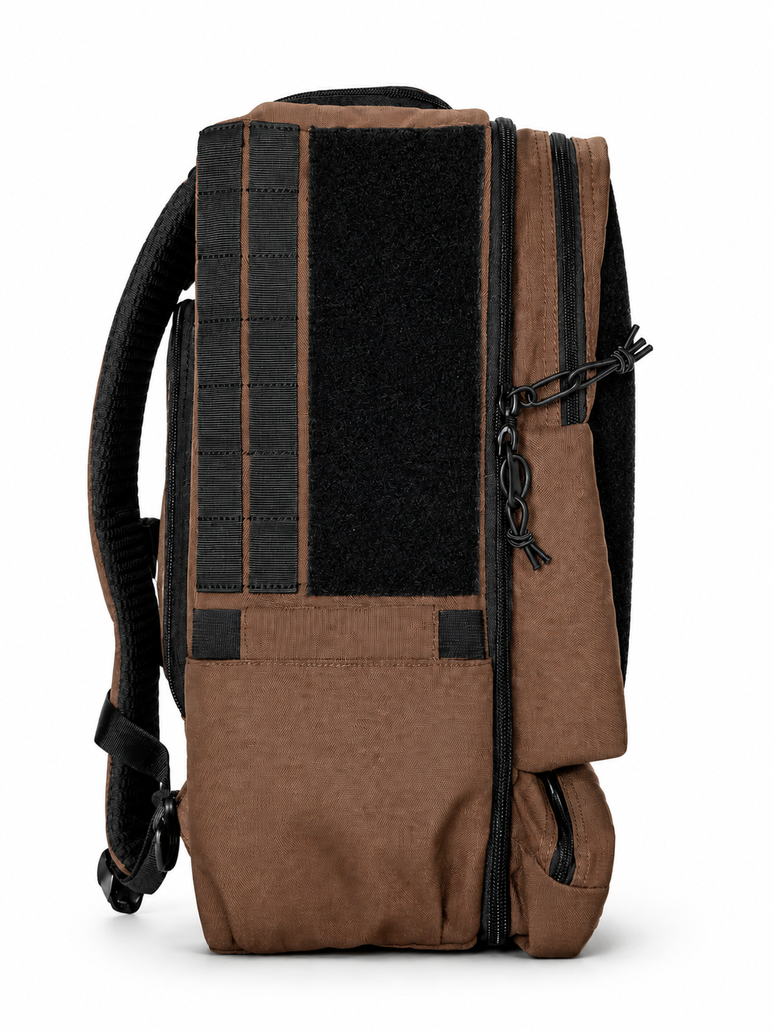 The LIFT Hades Pro 45L Backpack in Sandbag Brown