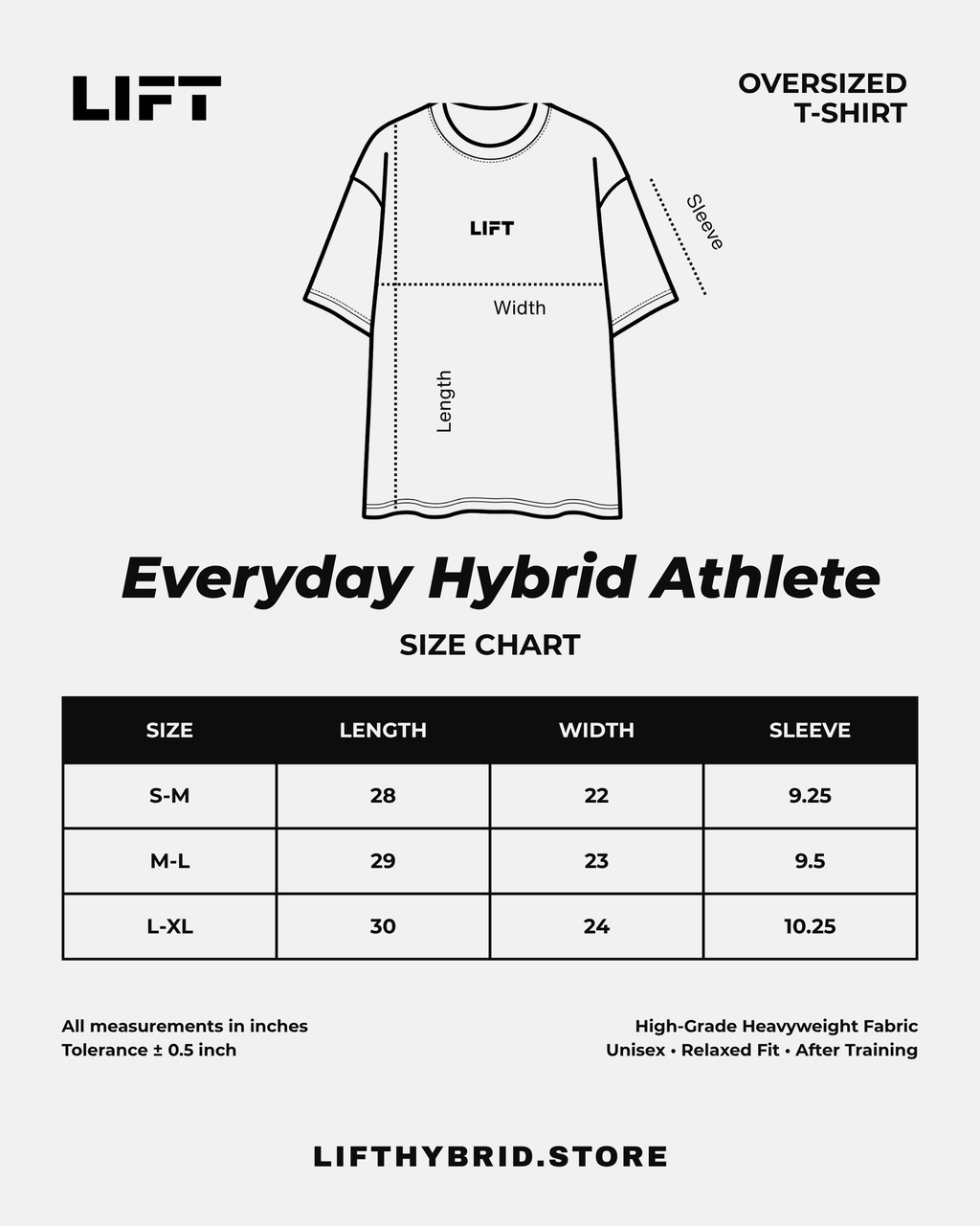 The LIFT Everyday Hybrid Athlete Shirt